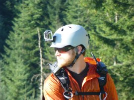 Matt getting ready to fly