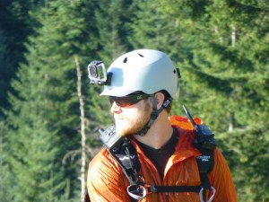 Matt getting ready to fly