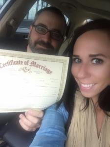 ethan and jess wedding certificate